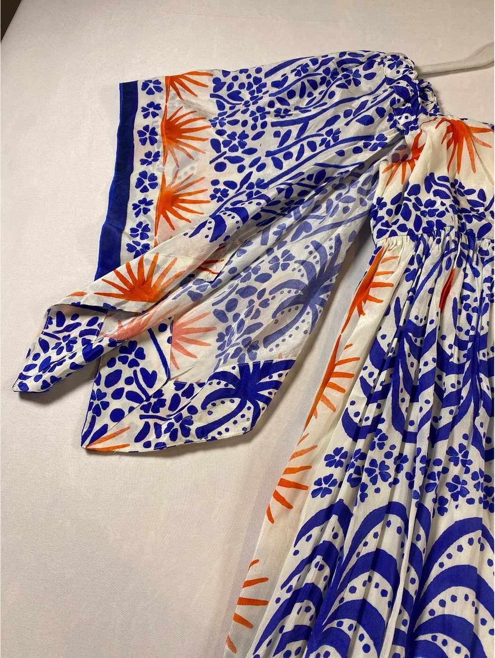 Farm Rio Afternoon Breeze Caftan Midi Dress Size S - Picture 2 of 10